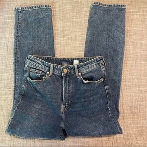 Vintage slim blue jeans